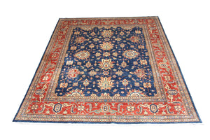 Tappeto Ziegler - Kazak - 303 x 246 cm - blu