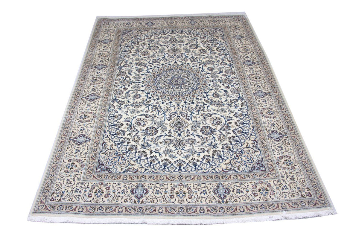 Tappeto Persero - Nain - 359 x 251 cm - blu