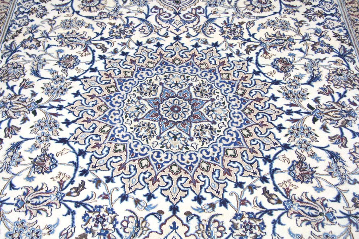 Tappeto Persero - Nain - 359 x 251 cm - blu