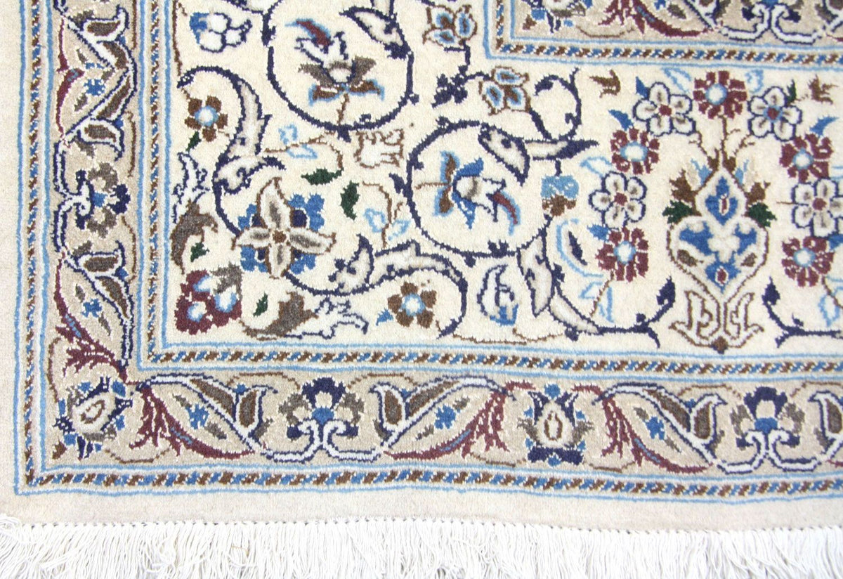 Tappeto Persero - Nain - 359 x 251 cm - blu