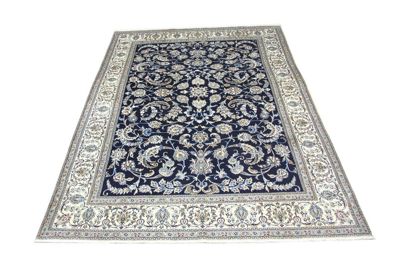 Tappeto Persero - Nain - 334 x 245 cm - blu scuro