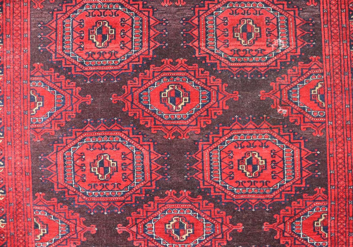 Tappeto Belutsch - 190 x 129 cm - rosso