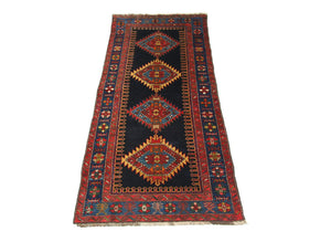 Tappeto corsia Tappeto Ziegler - Kazak - 268 x 110 cm - blu