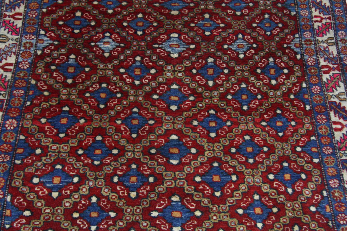 Tappeto afgano - Bukhara - 202 x 123 cm - blu