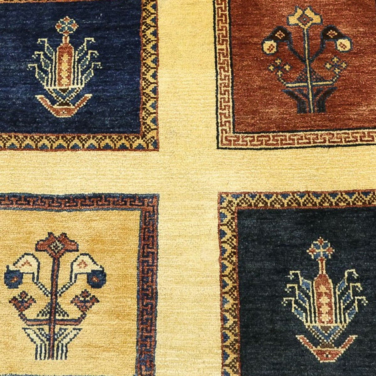 Tappeto Gabbeh - Kashkuli Persero - Reale - 205 x 152 cm - multicolore