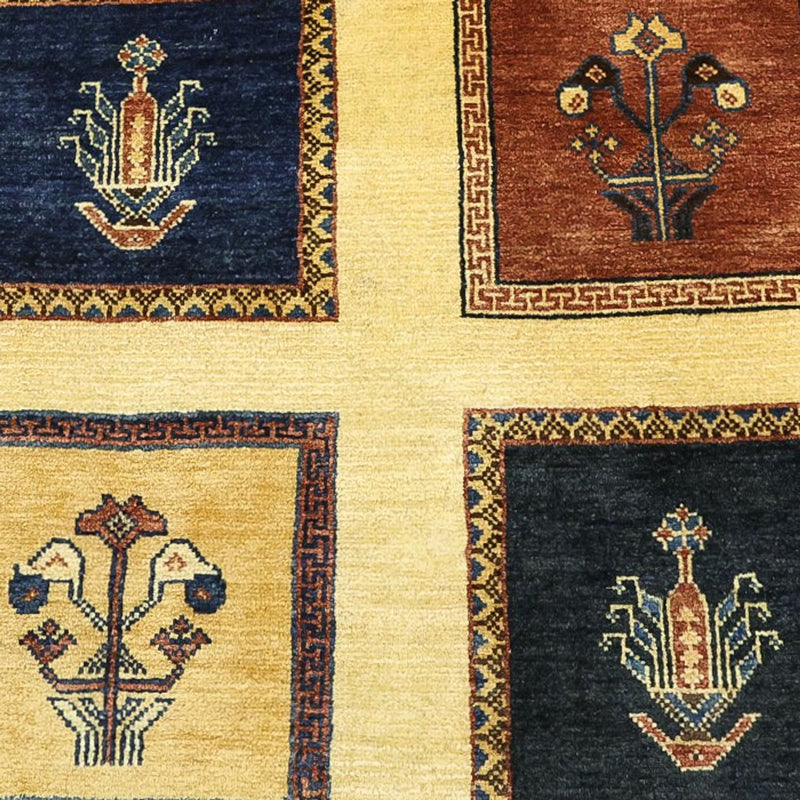 Tappeto Gabbeh - Kashkuli Persero - Reale - 205 x 152 cm - multicolore