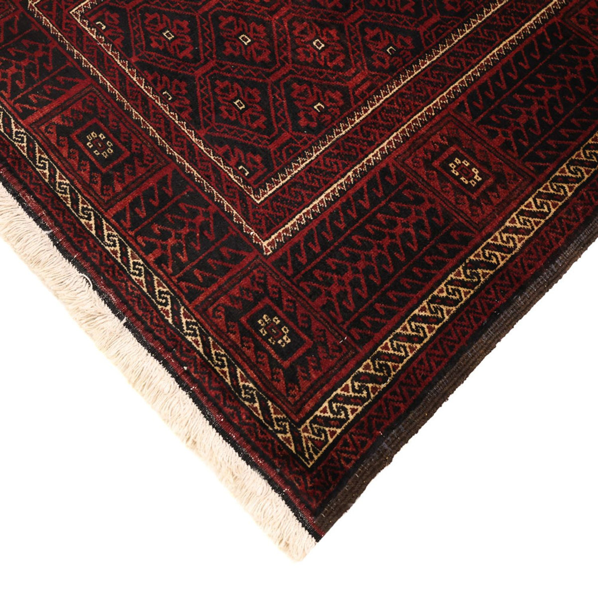Tappeto corsia Tappeto Belutsch - 203 x 101 cm - rosso scuro