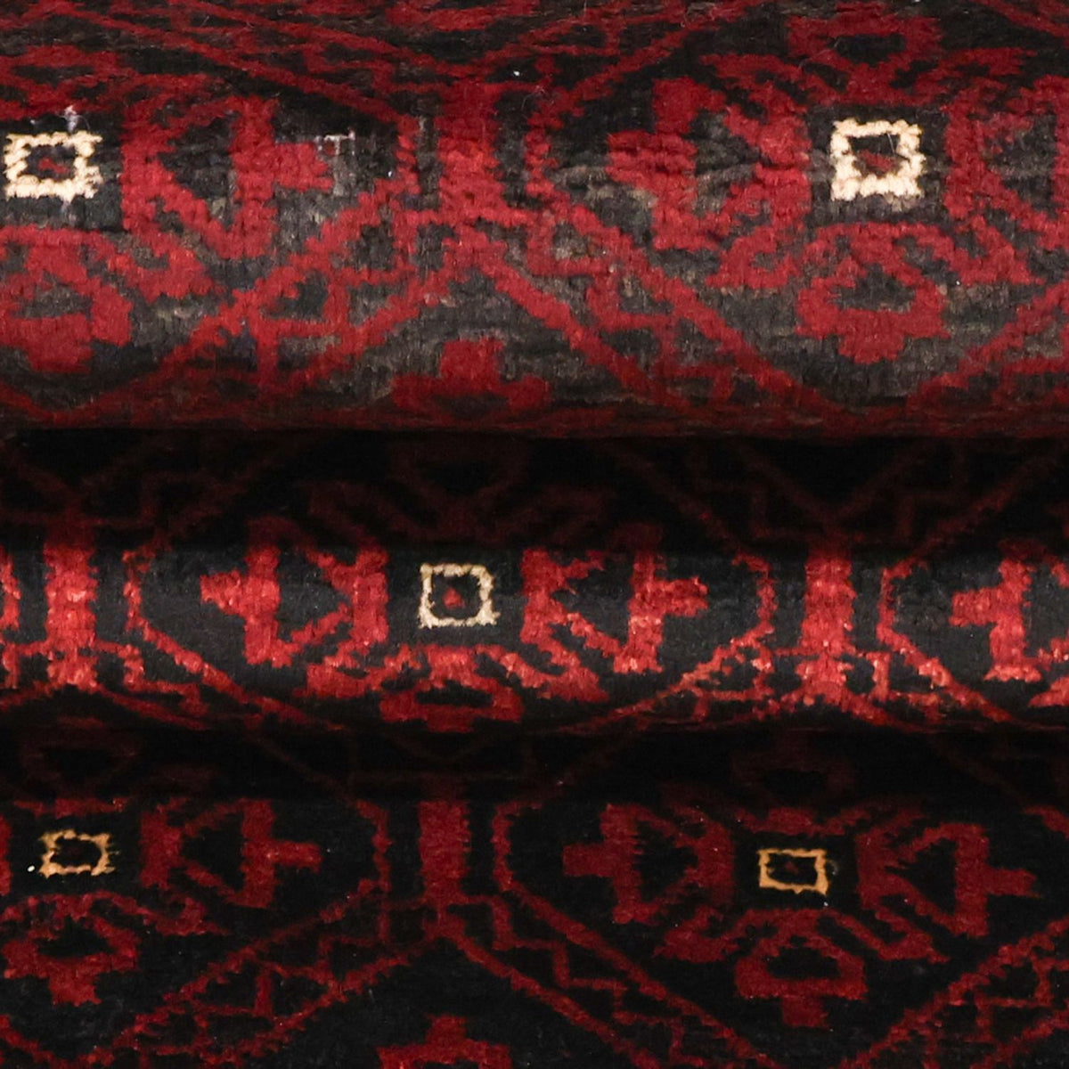 Tappeto corsia Tappeto Belutsch - 203 x 101 cm - rosso scuro