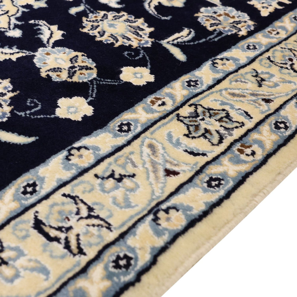 Tappeto Persero - Nain - Reale - Reale - 136 x 89 cm - blu scuro