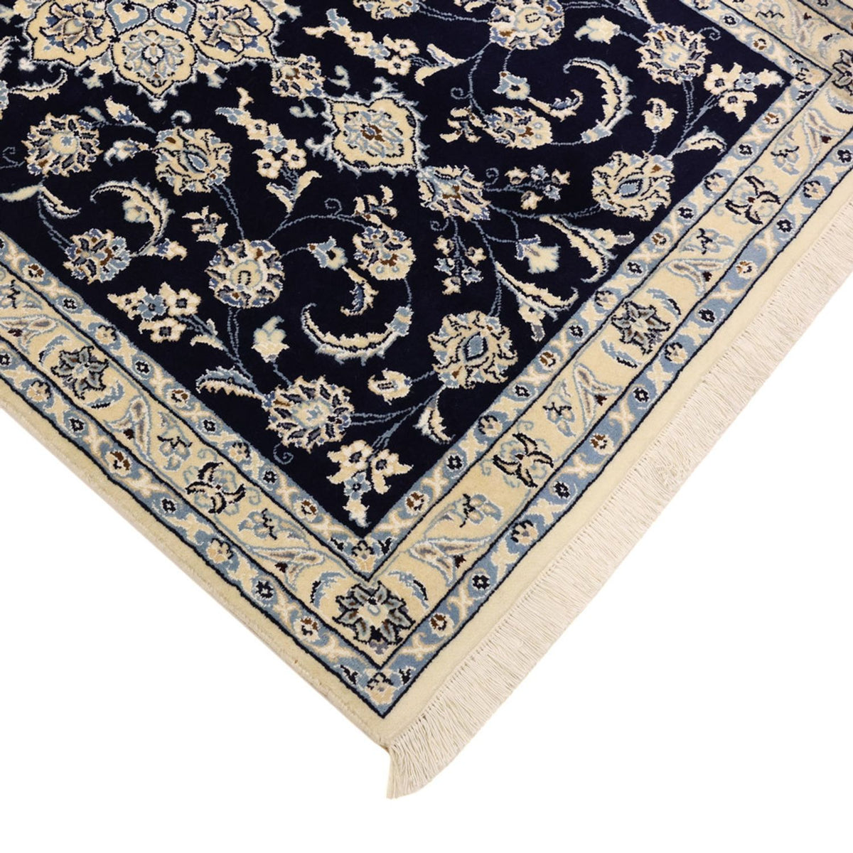 Tappeto Persero - Nain - Reale - Reale - 136 x 89 cm - blu scuro