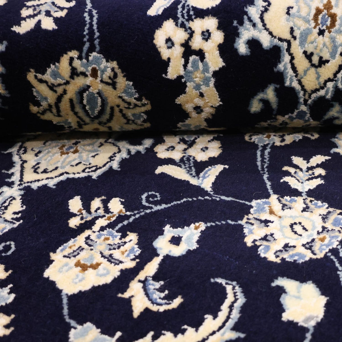 Tappeto Persero - Nain - Reale - Reale - 136 x 89 cm - blu scuro