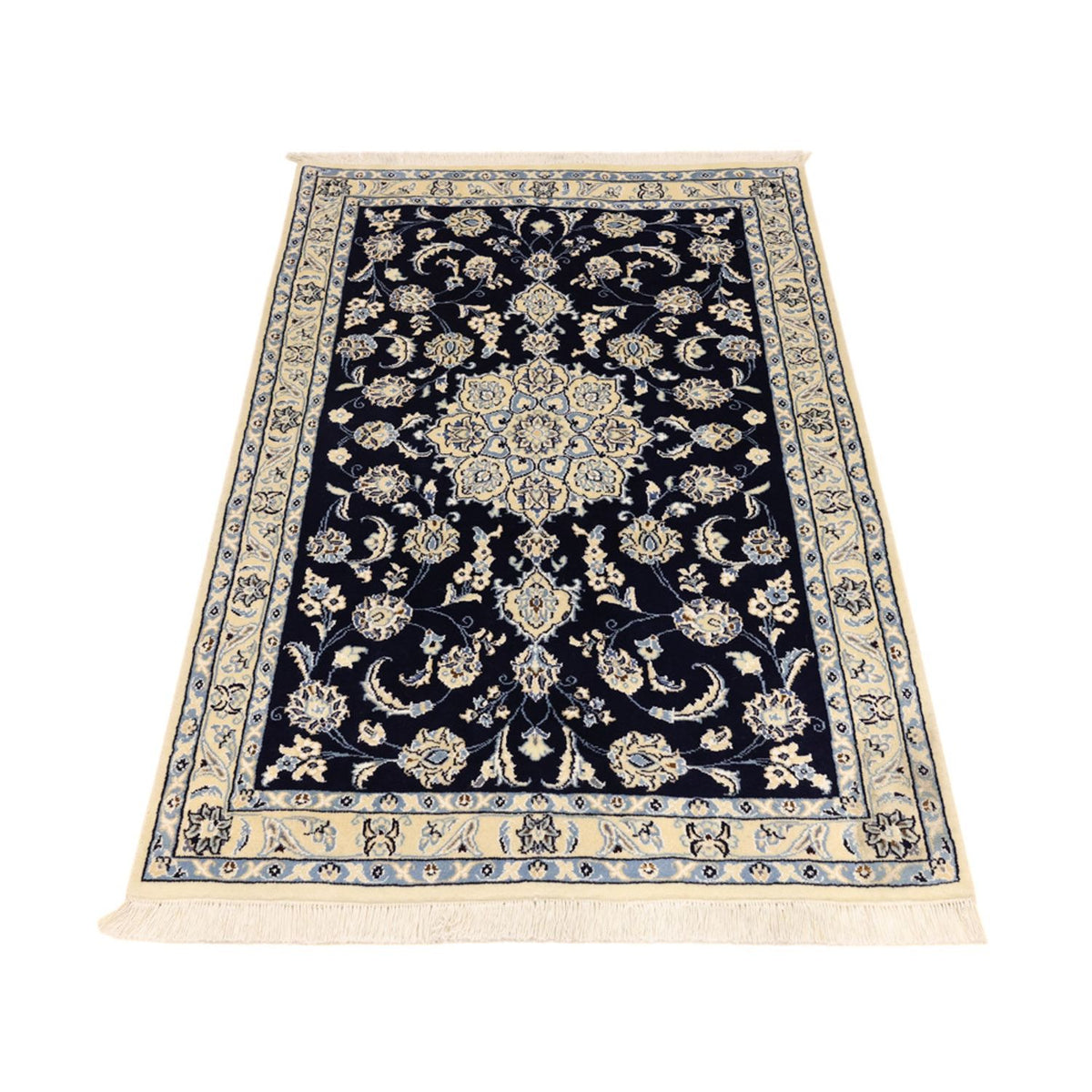 Tappeto Persero - Nain - Reale - Reale - 136 x 89 cm - blu scuro