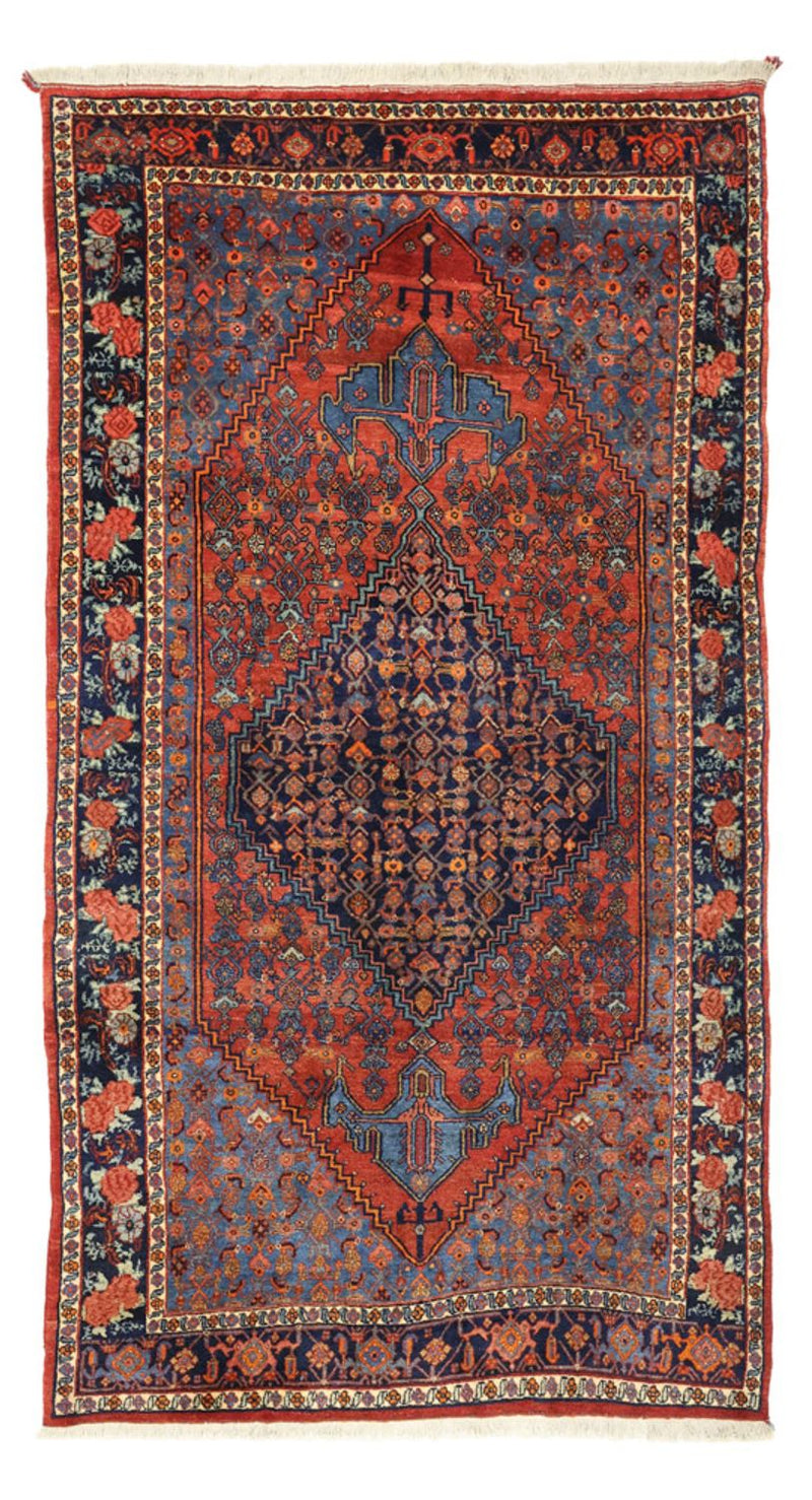 Tappeto Persero - Bidjar - 257 x 143 cm - rosso scuro