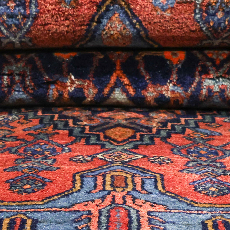 Tappeto Persero - Bidjar - 257 x 143 cm - rosso scuro