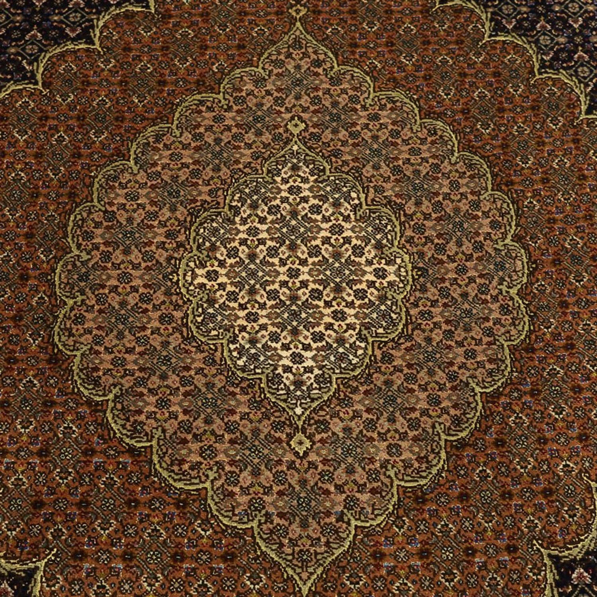 Tappeto Persero - Tabriz - Reale - Reale - 309 x 199 cm - beige scuro