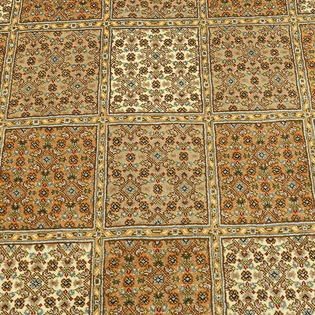 Tappeto Persero - Tabriz - Reale - Reale - 207 x 151 cm - beige scuro