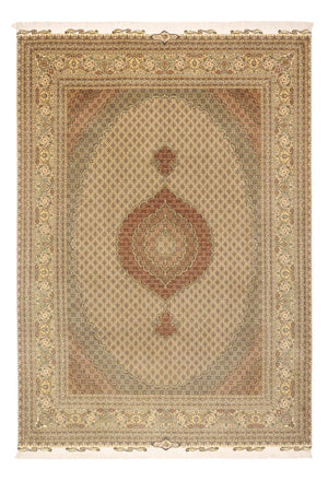 Tappeto Persero - Tabriz - Reale - Reale - 351 x 250 cm - beige scuro