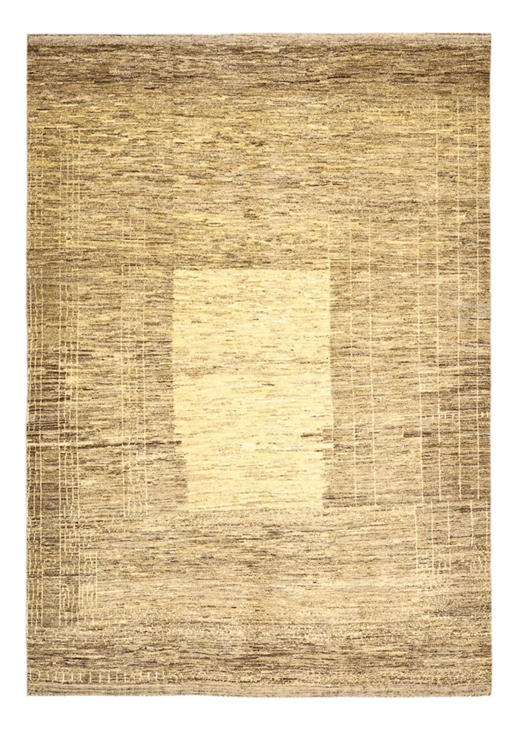 Tappeto Gabbeh - Loribaft Persero - 232 x 168 cm - beige scuro