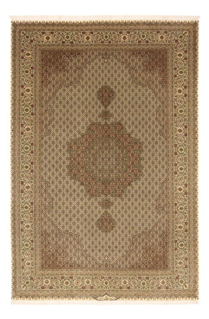 Tappeto Persero - Tabriz - Reale - Reale - 303 x 203 cm - beige scuro