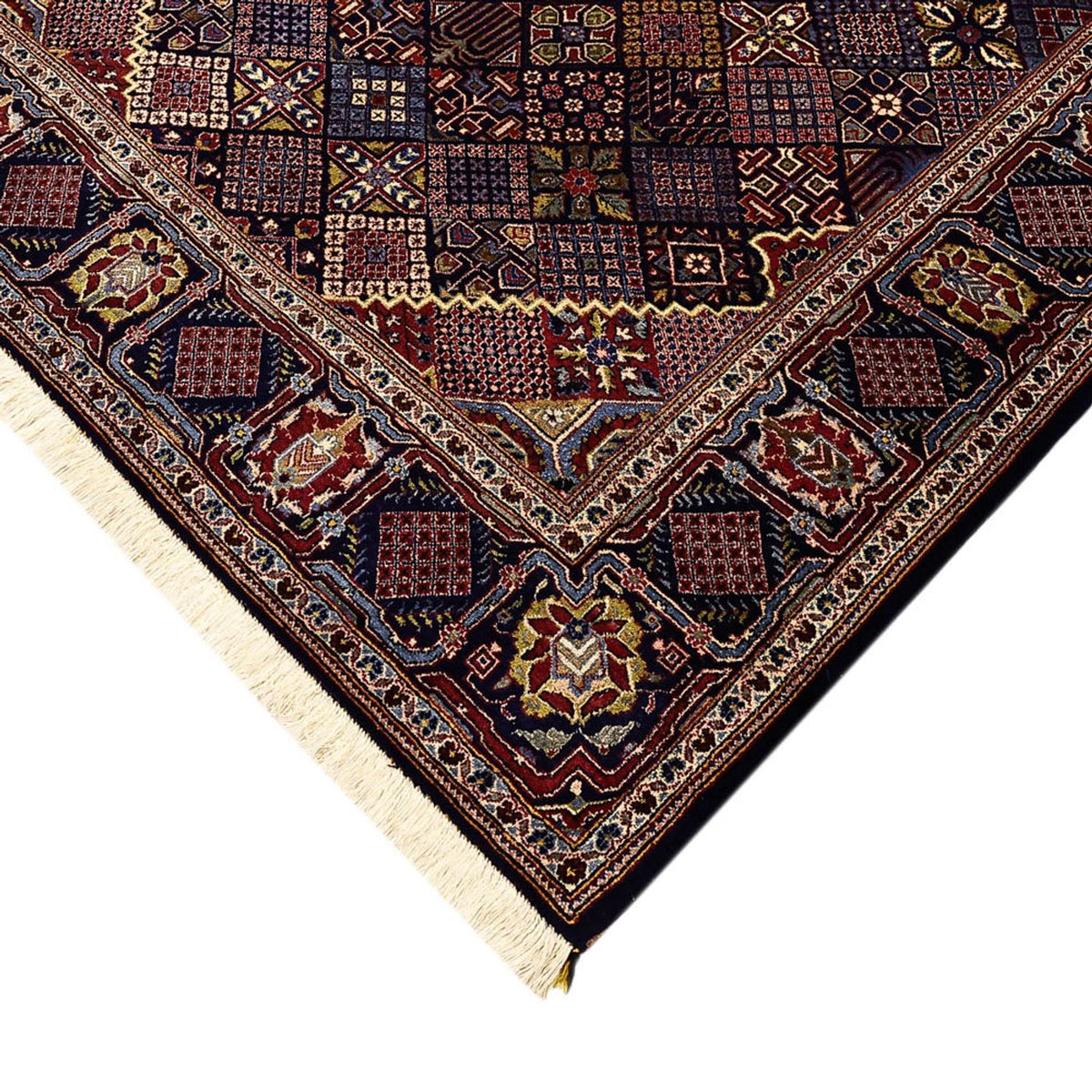 Tappeto Persero - Keshan - 215 x 140 cm - blu scuro