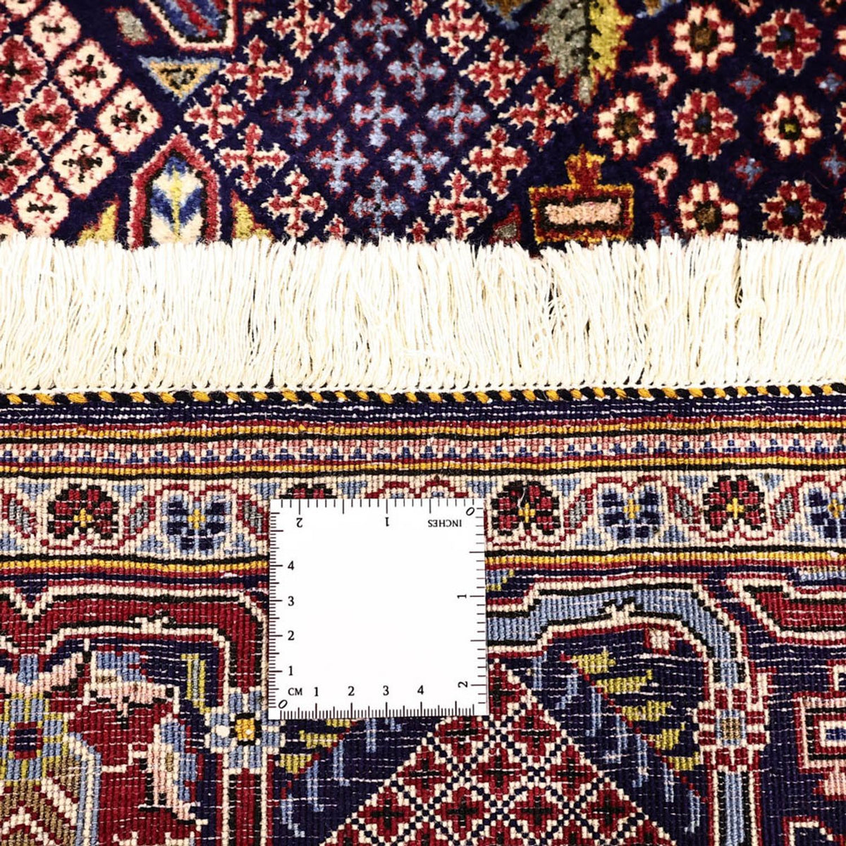 Tappeto Persero - Keshan - 215 x 140 cm - blu scuro