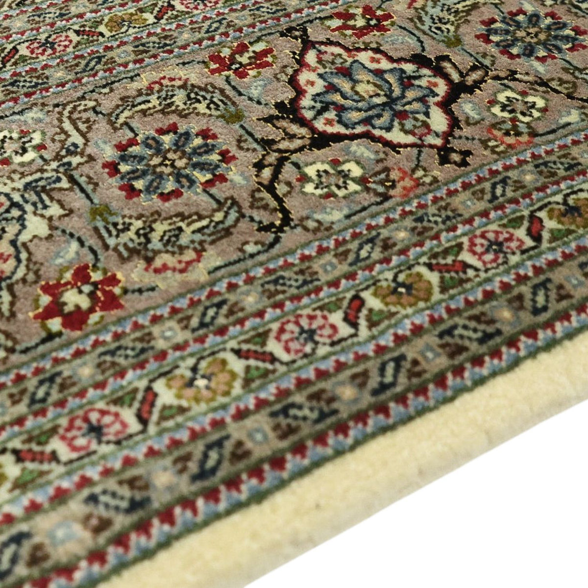Tappeto Persero - Tabriz - Reale - Reale - 204 x 153 cm - argento