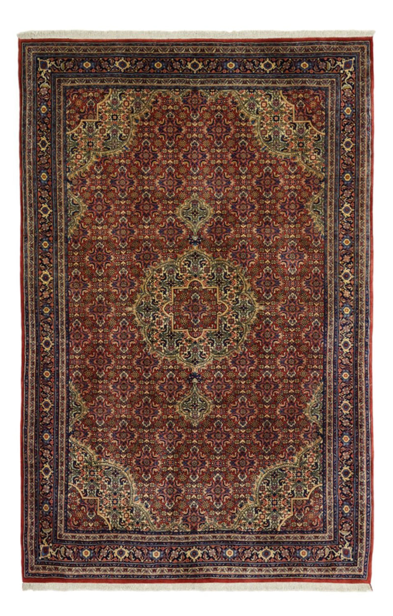 Tappeto Persero - Bidjar - 216 x 144 cm - rosso scuro
