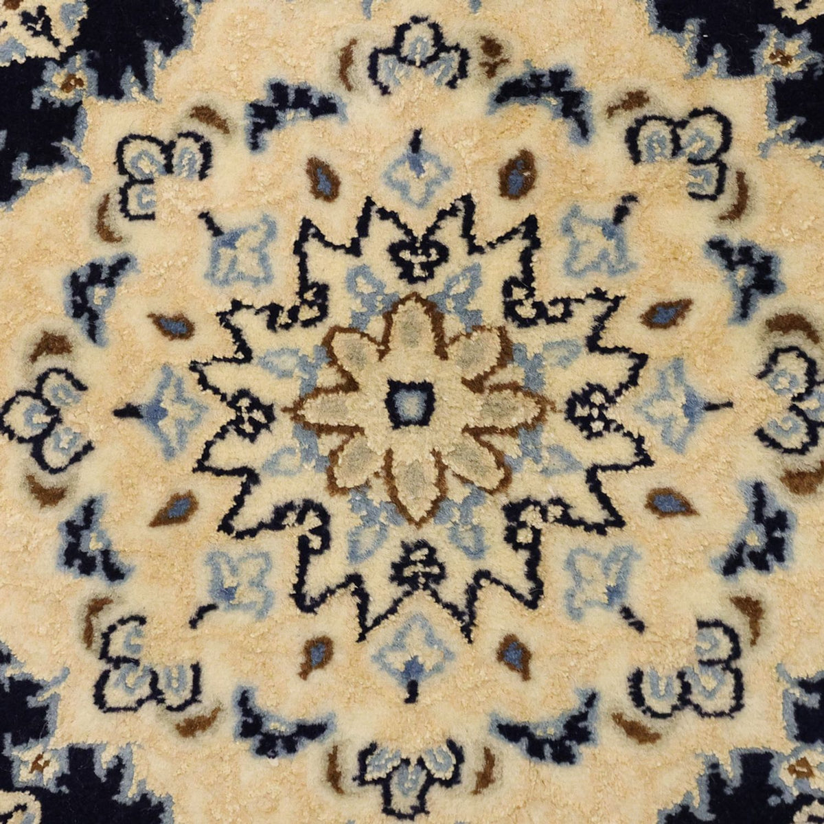 Tappeto Persero - Nain - Reale - Reale - 114 x 78 cm - blu scuro