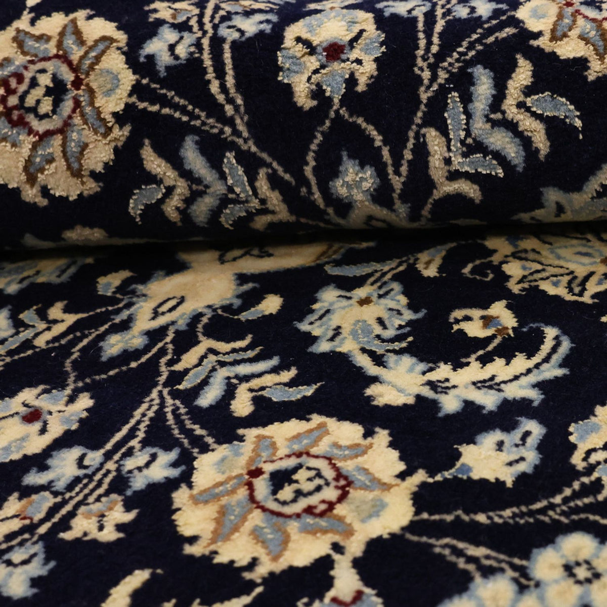 Tappeto Persero - Nain - Reale - Reale - 114 x 78 cm - blu scuro