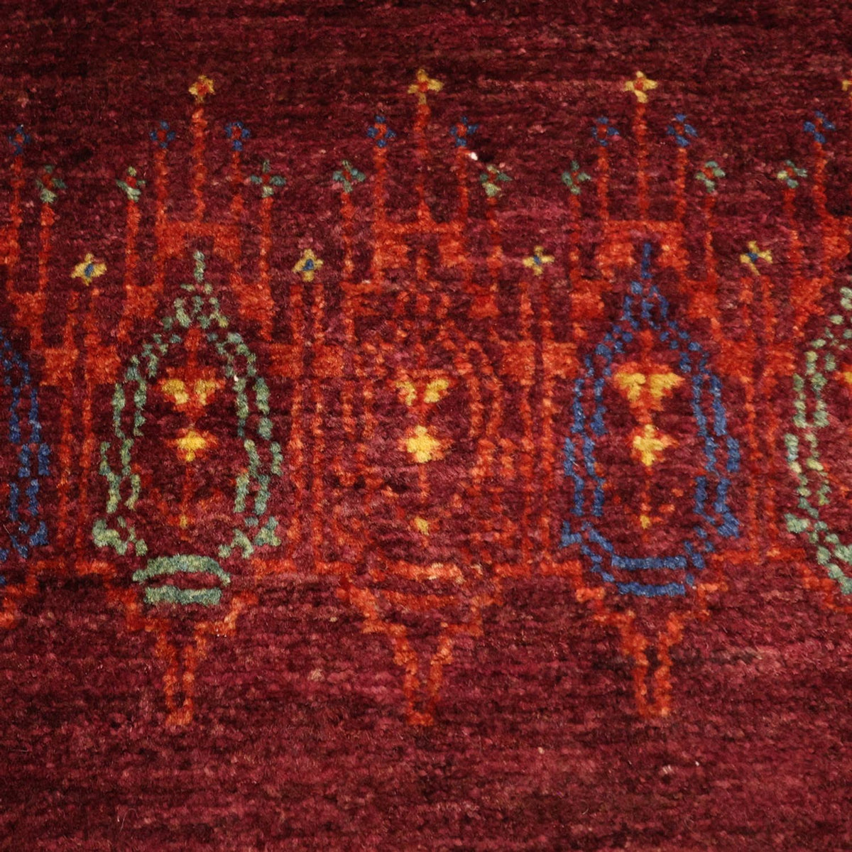 Tappeto Gabbeh - Kashkuli Persero - 150 x 84 cm - rosso