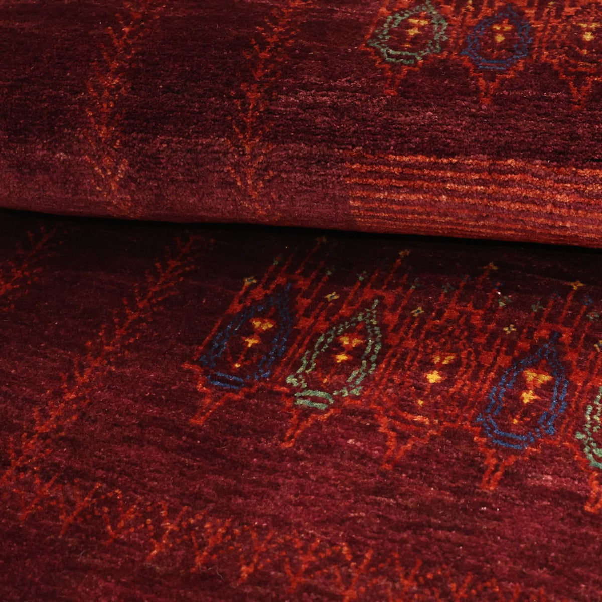 Tappeto Gabbeh - Kashkuli Persero - 150 x 84 cm - rosso