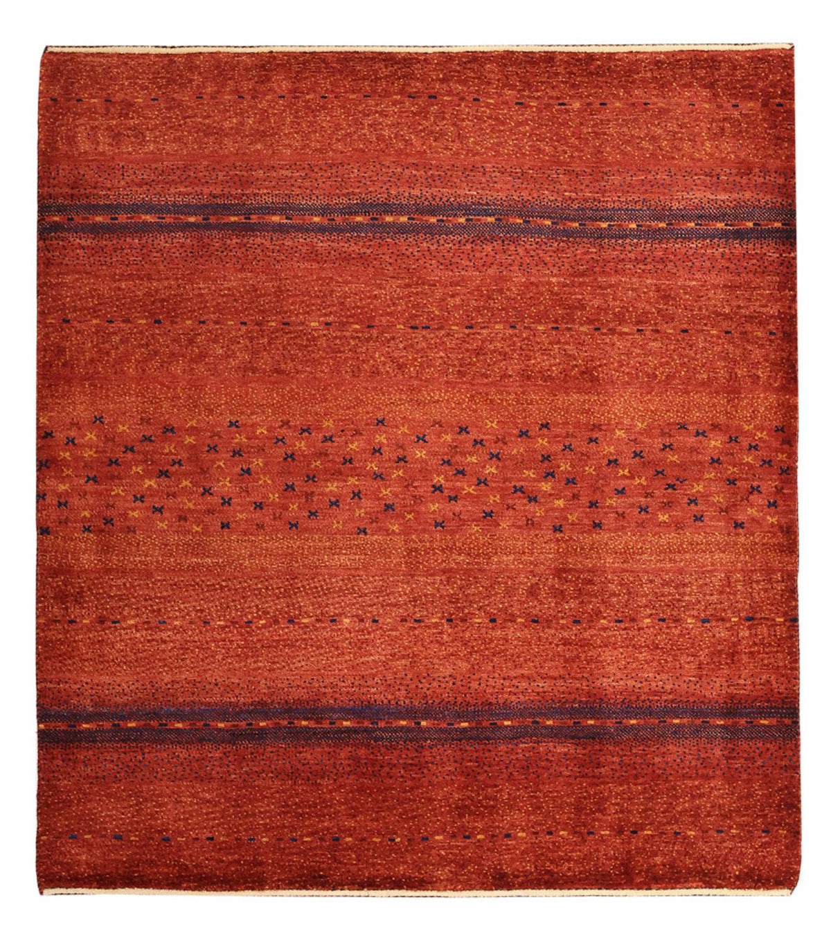 Tappeto Gabbeh - Kashkuli Persero quadrato - 116 x 102 cm - multicolore