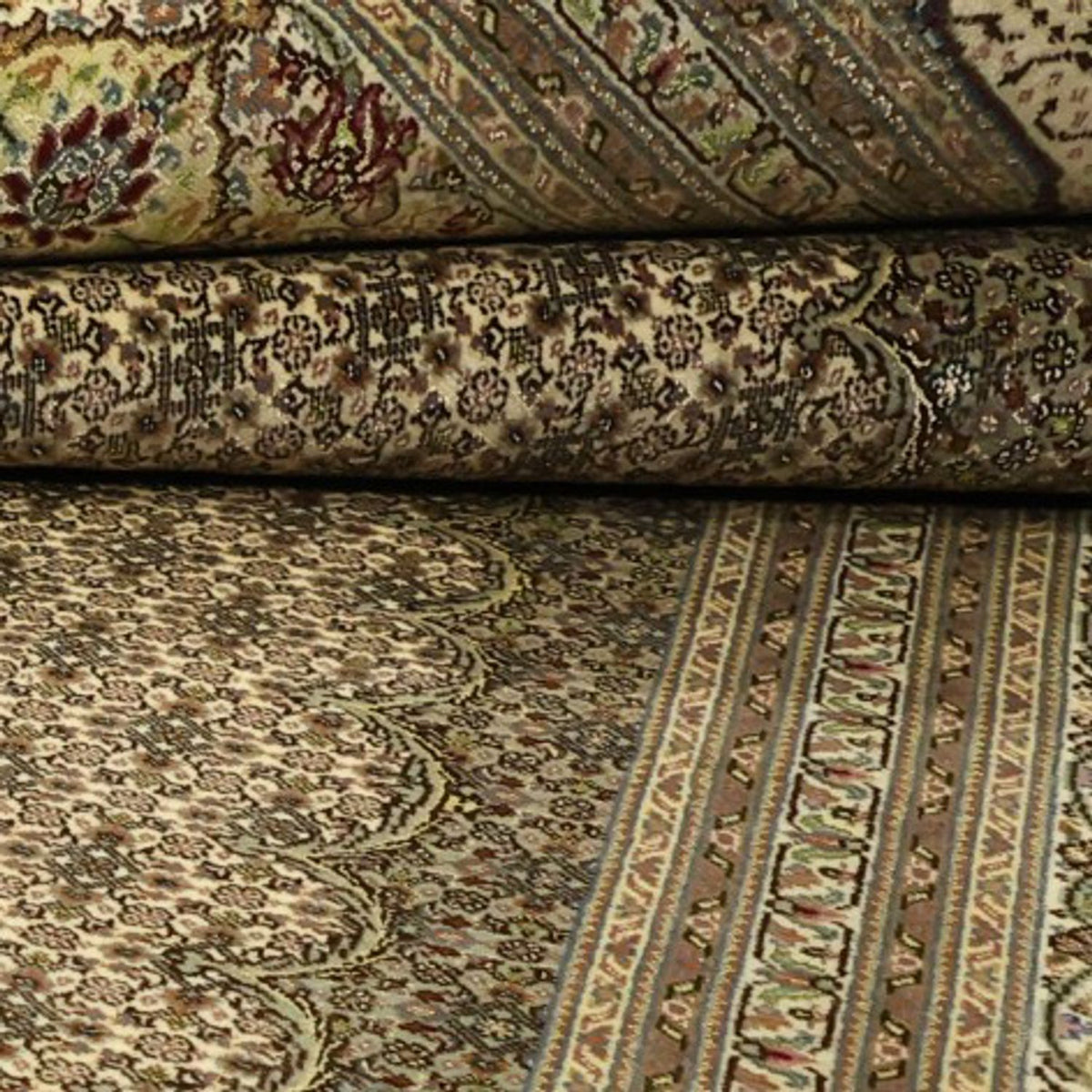 Tappeto Persero - Tabriz - Reale - Reale - 336 x 252 cm - taupe