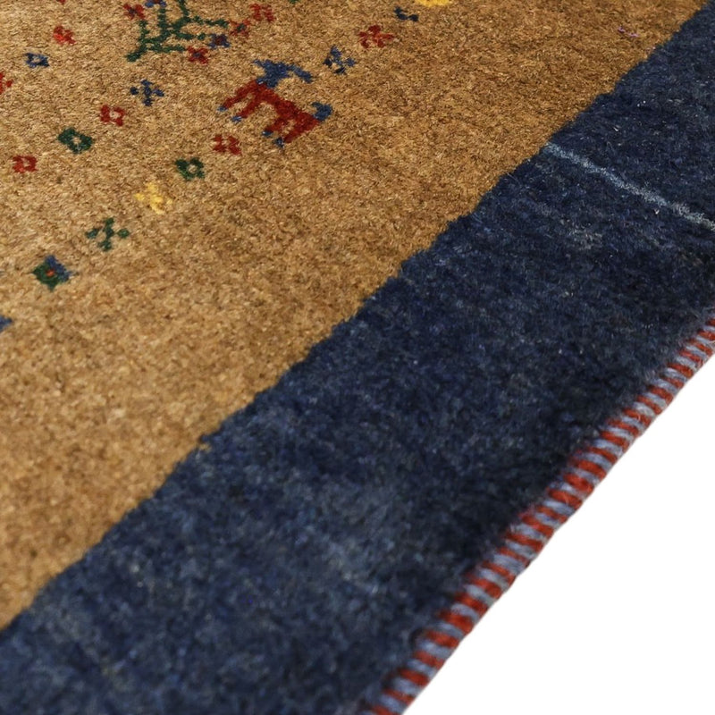 Tappeto Gabbeh - Kashkuli Persero - 184 x 121 cm - rosso