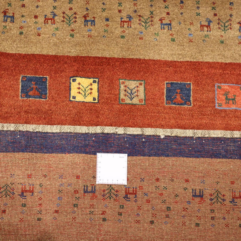 Tappeto Gabbeh - Kashkuli Persero - 184 x 121 cm - rosso