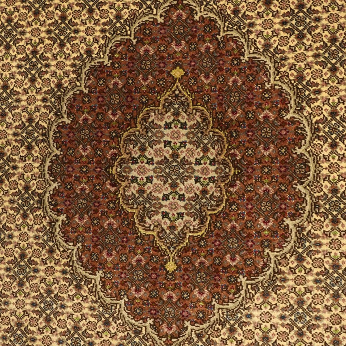 Tappeto Persero - Tabriz - Reale - Reale - 150 x 103 cm - sabbia