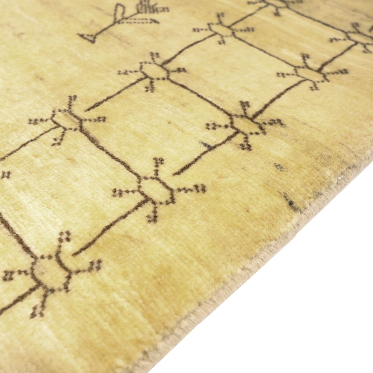 Tappeto Gabbeh - Kashkuli Persero - 150 x 101 cm - beige