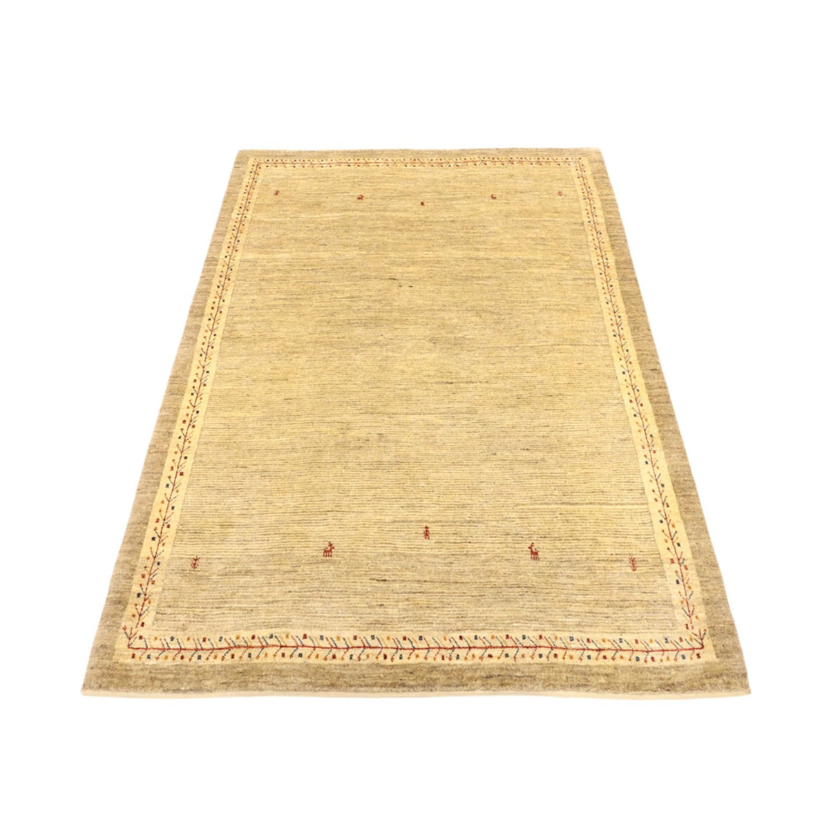 Tappeto Gabbeh - Kashkuli Persero - 158 x 112 cm - beige