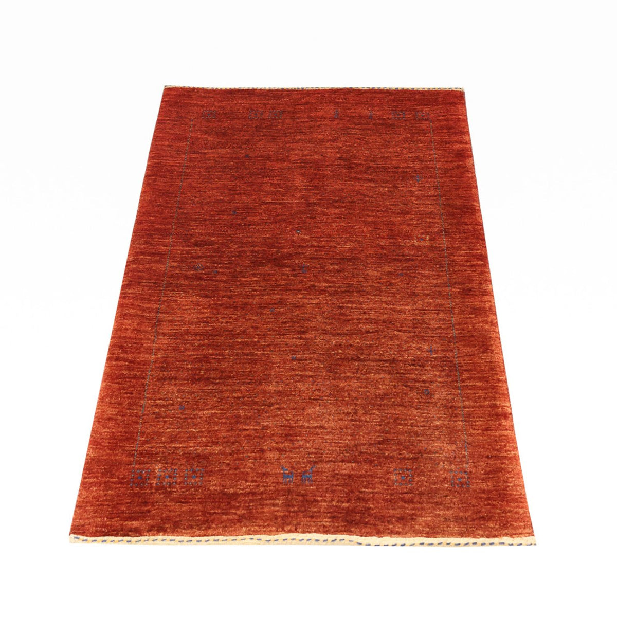 Tappeto Gabbeh - Kashkuli Persero - 122 x 79 cm - rosso scuro