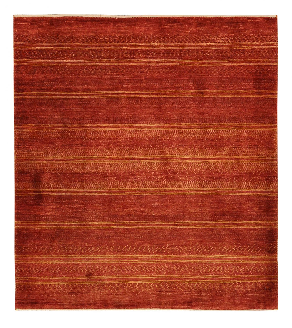 Tappeto Gabbeh - Kashkuli Persero - 116 x 99 cm - rosso scuro