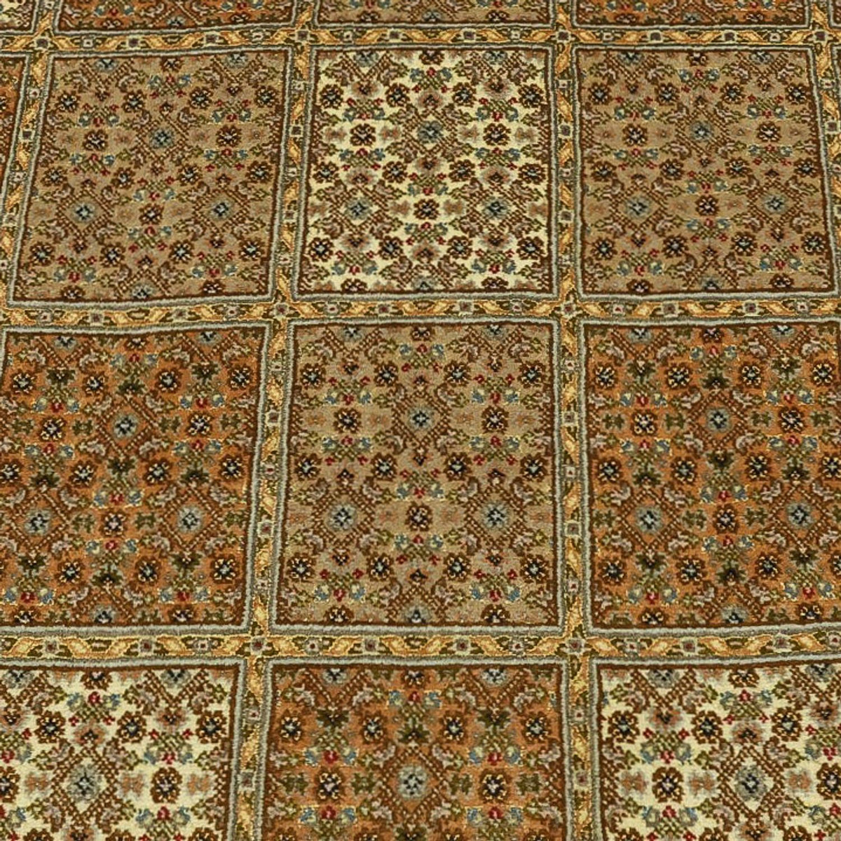 Tappeto Persero - Tabriz - Reale - 208 x 149 cm - beige scuro