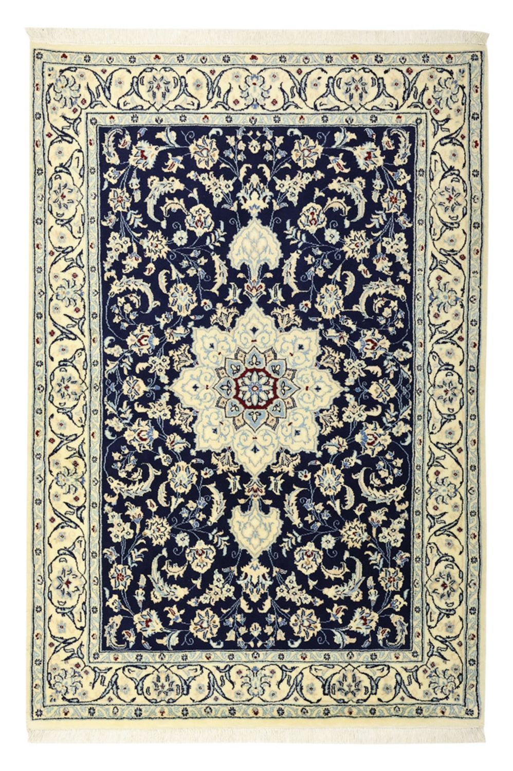 Tappeto Persero - Nain - Reale - 157 x 106 cm - blu scuro