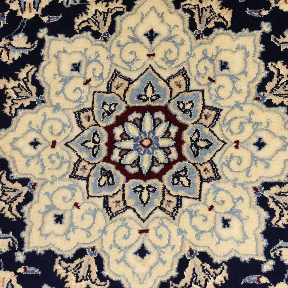 Tappeto Persero - Nain - Reale - 157 x 106 cm - blu scuro