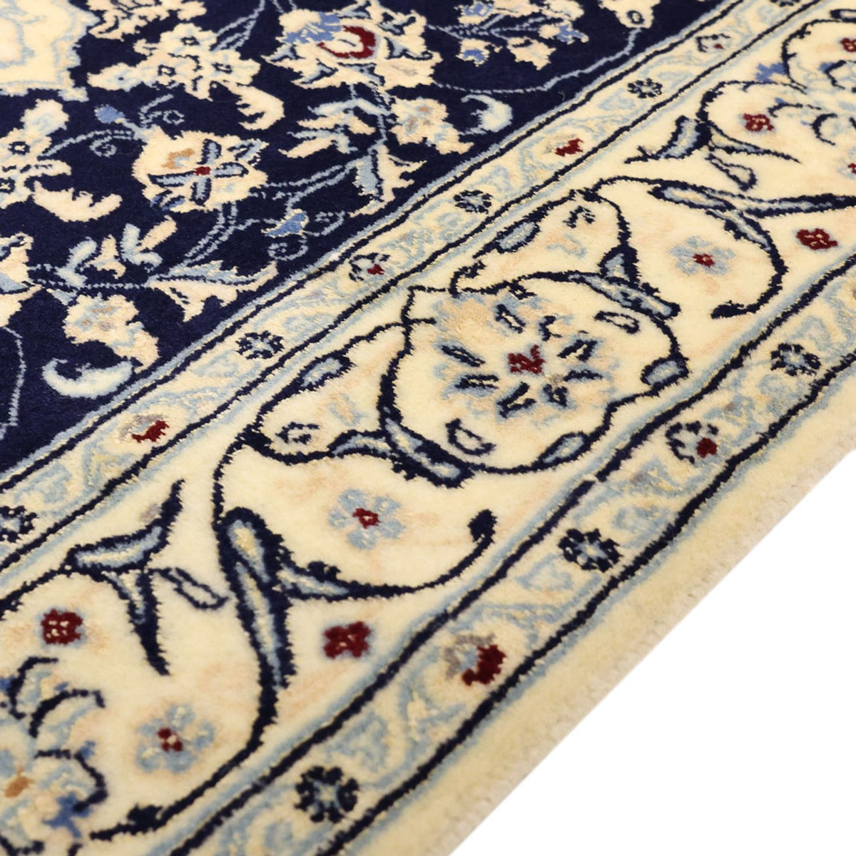 Tappeto Persero - Nain - Reale - 157 x 106 cm - blu scuro