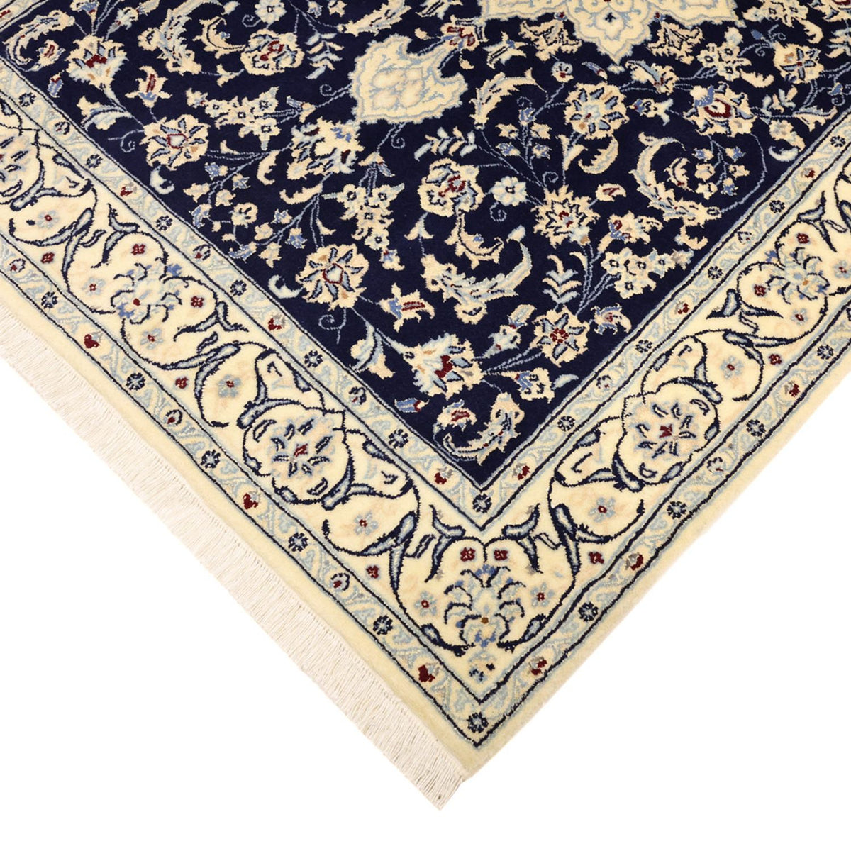 Tappeto Persero - Nain - Reale - 157 x 106 cm - blu scuro