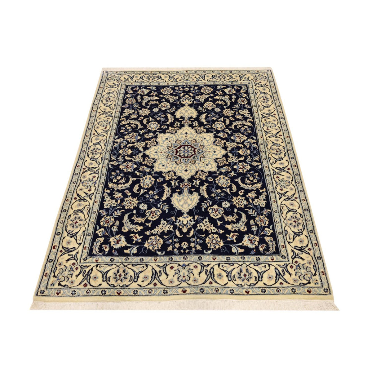 Tappeto Persero - Nain - Reale - 157 x 106 cm - blu scuro