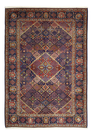 Tappeto Persero - Keshan - 211 x 143 cm - blu scuro