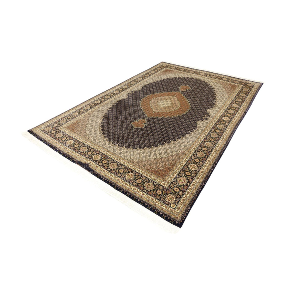 Tappeto Persero - Tabriz - 299 x 204 cm - beige scuro