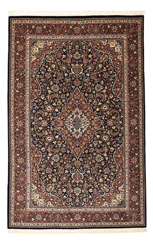 Tappeto Persero - Keshan - 203 x 132 cm - blu scuro