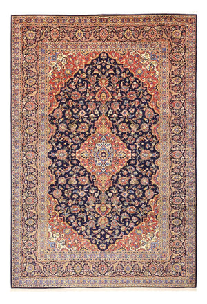 Tappeto Persero - Keshan - 321 x 221 cm - blu scuro